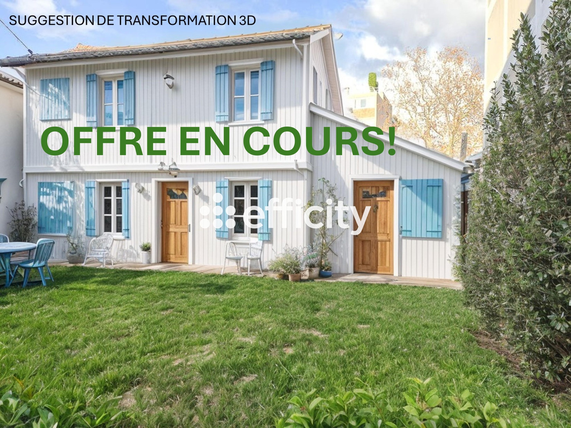 maison 3 pièces - 57m2 à Châtillon (92320)