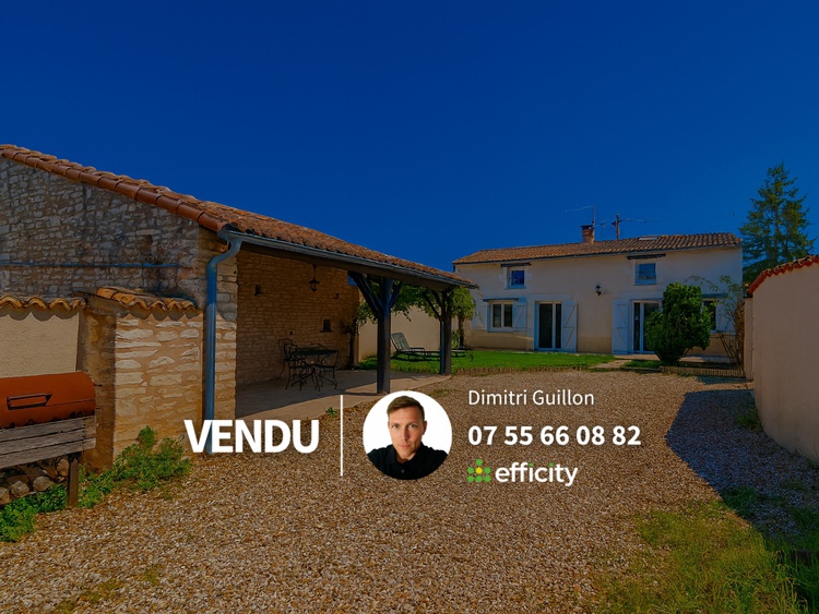 maison 4 pièces - 64m2 à Champigny en Rochereau (86170)