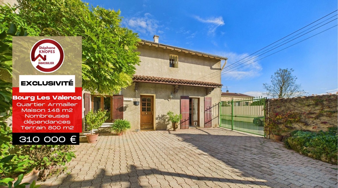 maison 5 pièces - 148m2 à Bourg-lès-Valence (26500)