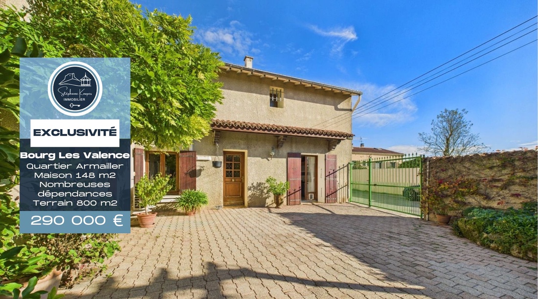 maison 5 pièces - 148m2 à Bourg-lès-Valence (26500)