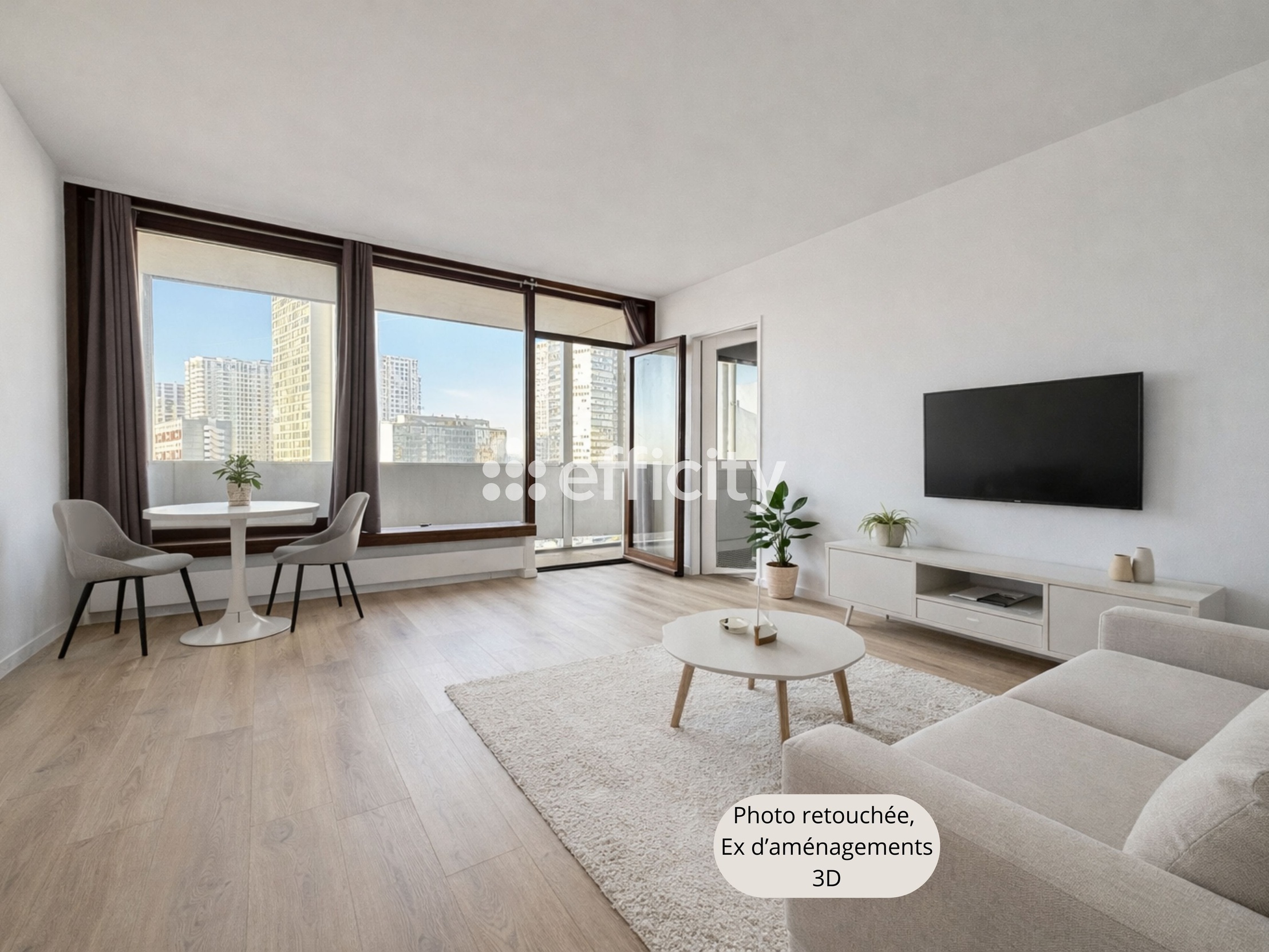appartement 1 pièces - 32,5m2 à Paris (75015)