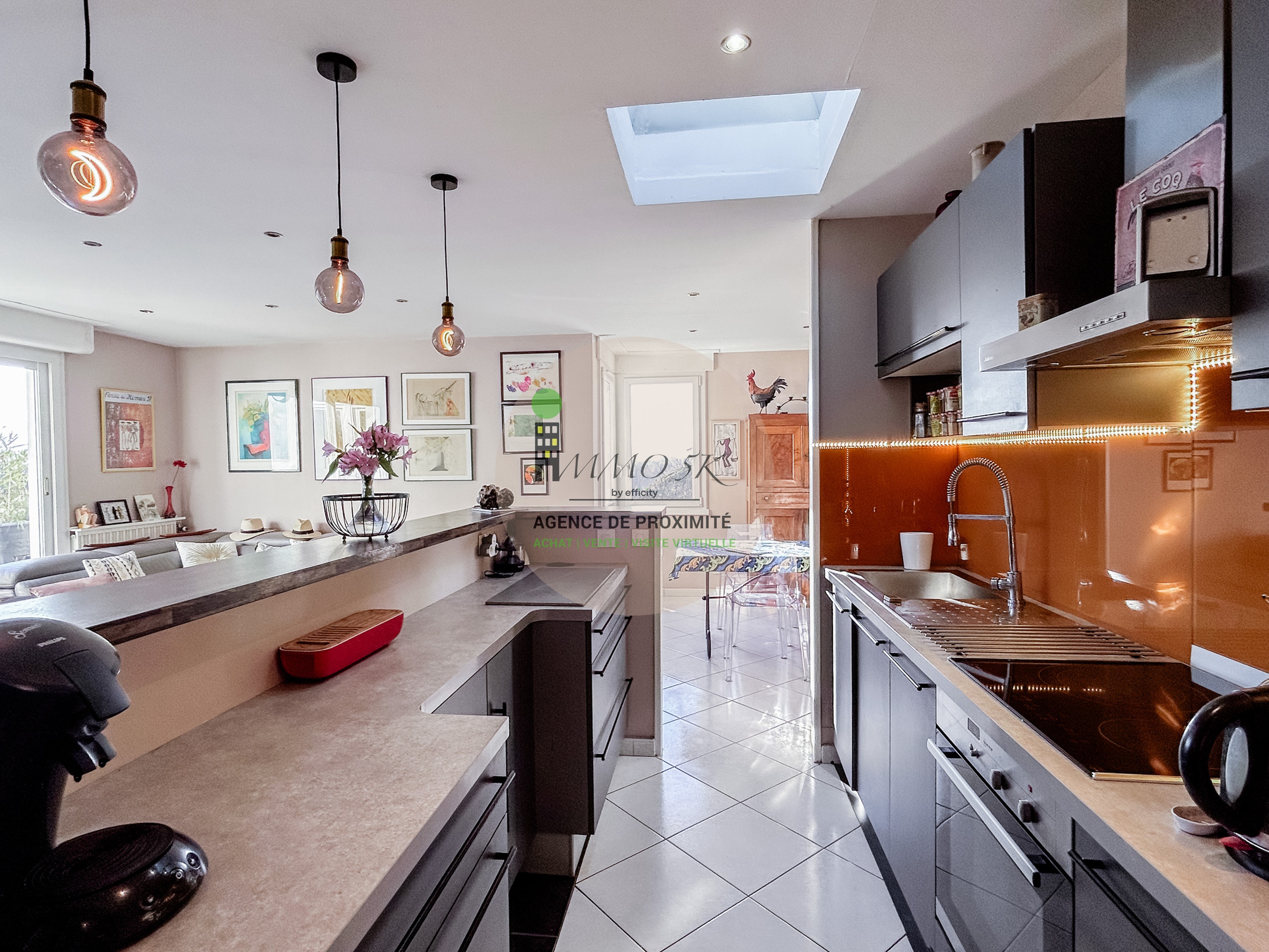 Achat immobilier Appartement 5 pièces  105m2 à Caluire-et-Cuire (69140) - Photo n°6