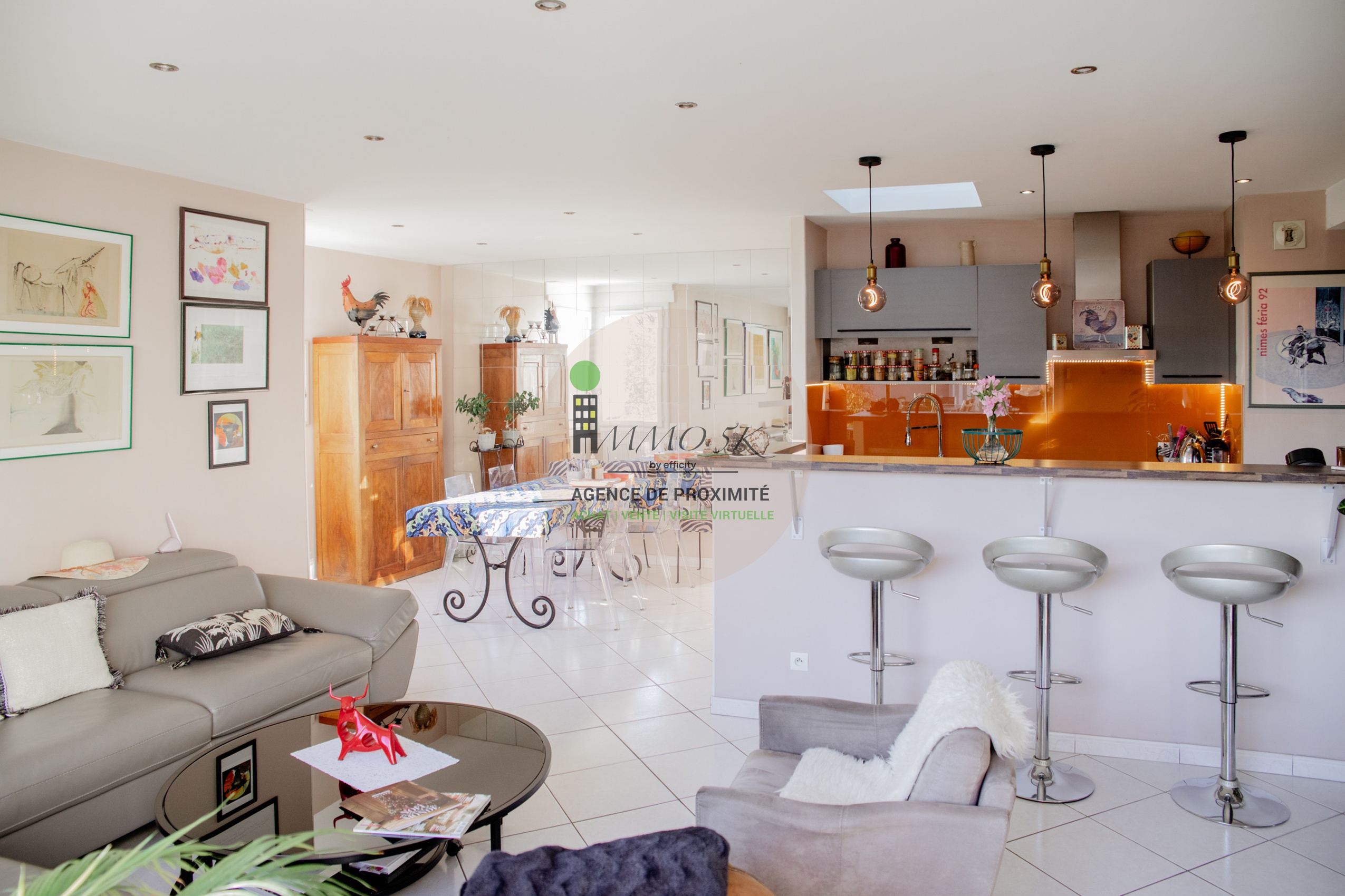 Achat immobilier Appartement 5 pièces  105m2 à Caluire-et-Cuire (69140) - Photo n°4