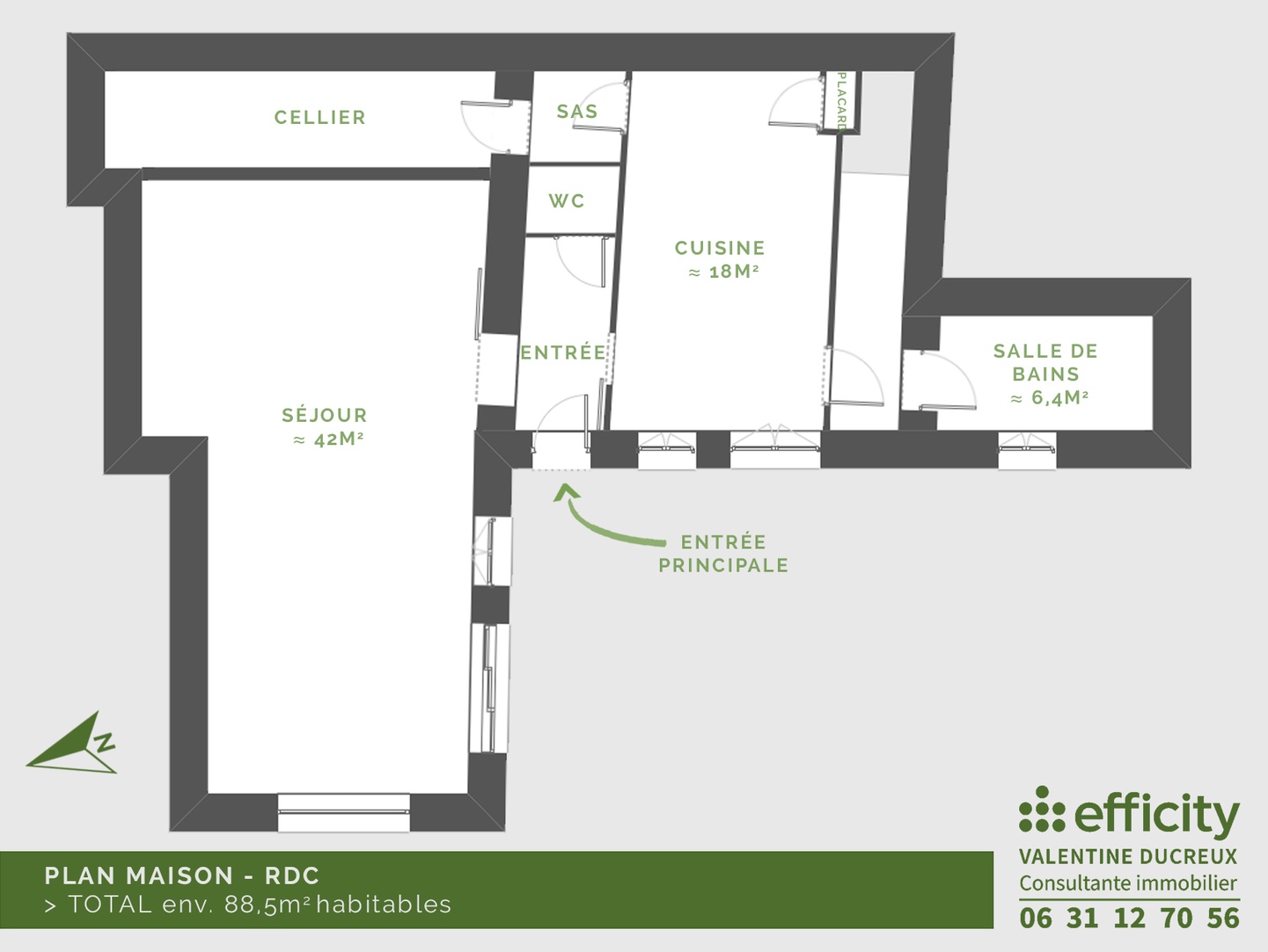 Achat immobilier Maison 5 pièces  147m2 à Chazelles-sur-Lyon (42140) - Photo n°18