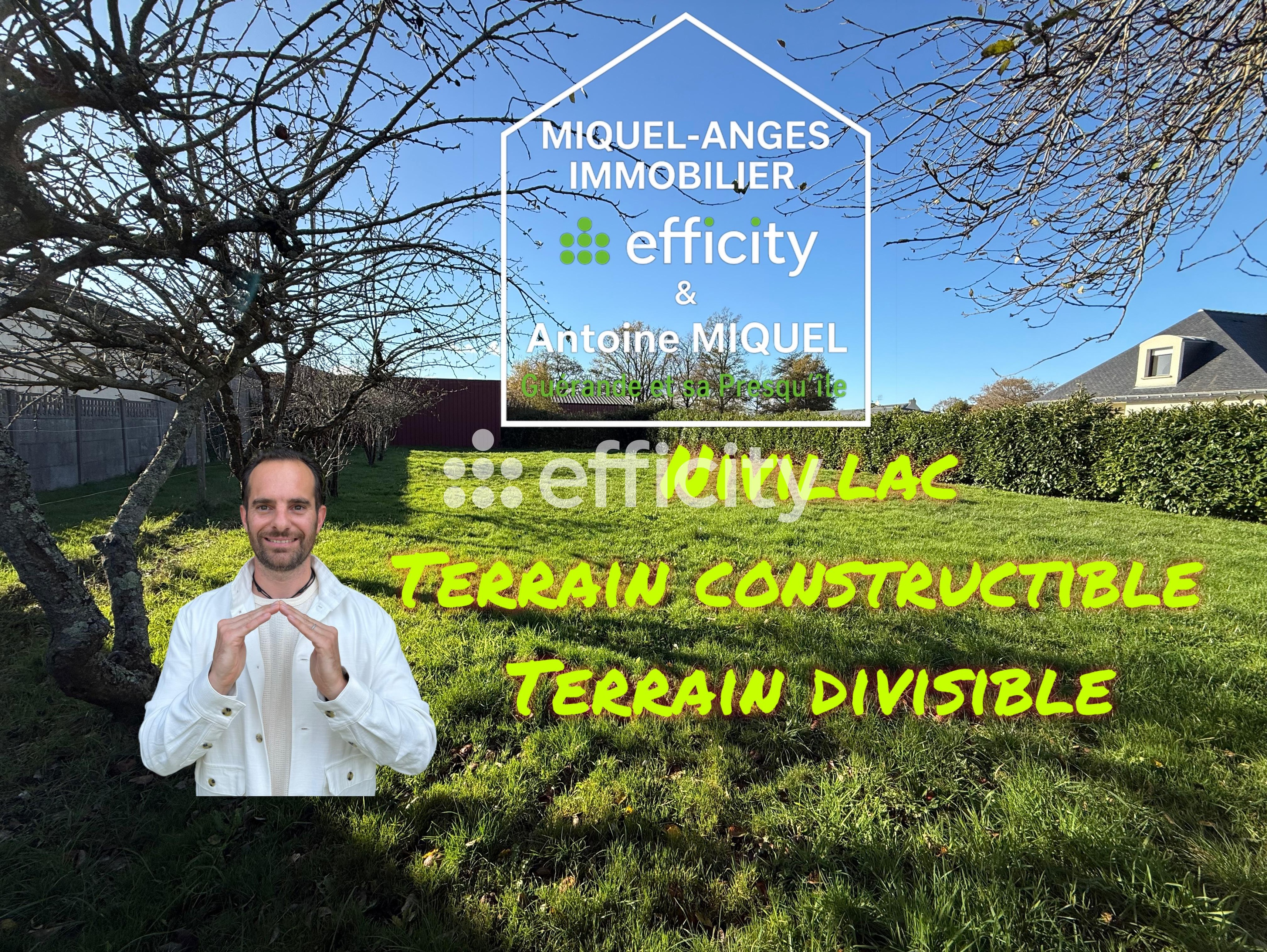 Achat immobilier Terrain   1443m2 à Nivillac (56130) - Photo n°1