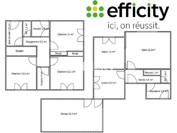 Achat immobilier Maison 5 pièces  99m2 à Barentin (76360) - Photo n°4