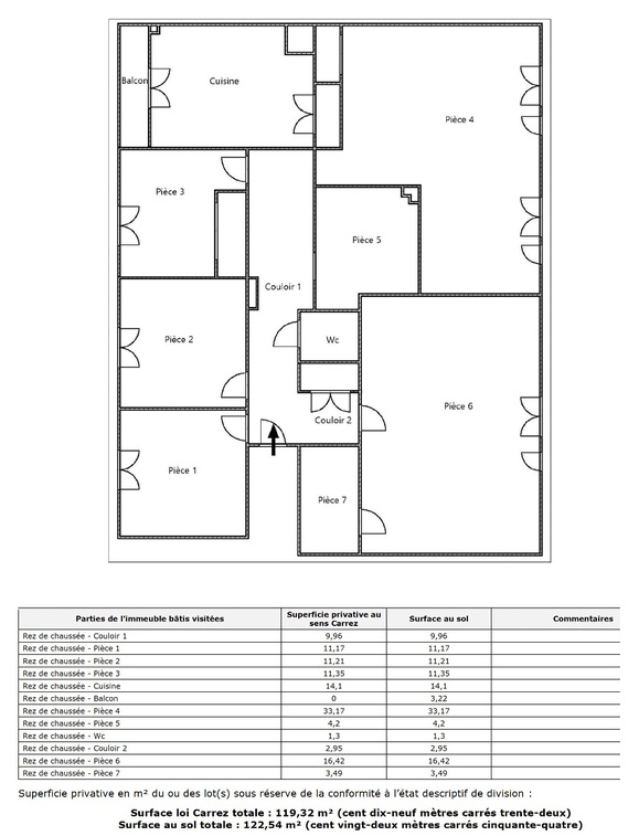 local commercial 7 pièces - 119m2 à Villeurbanne (69100)