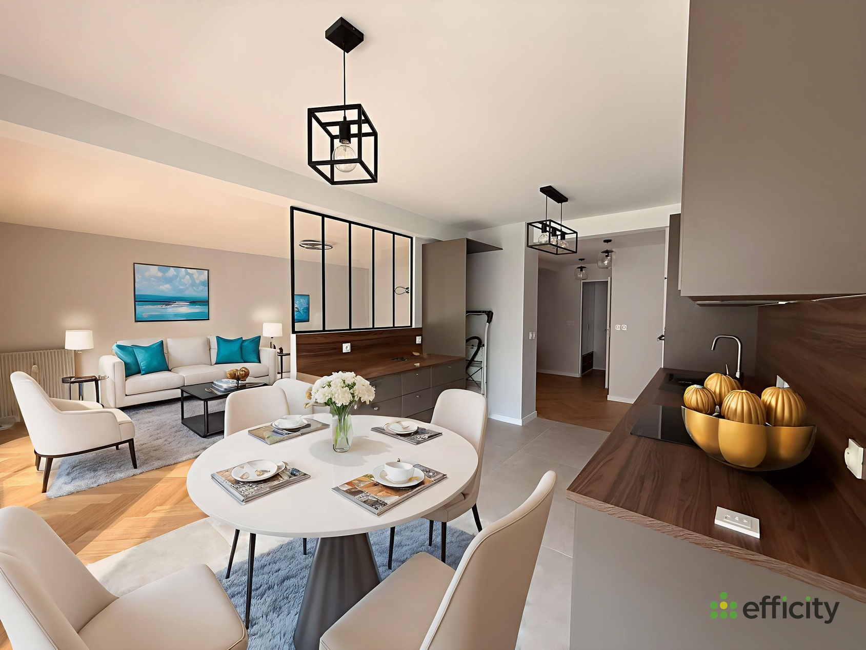 appartement 4 pièces - 104m2 à Marseille (13008)