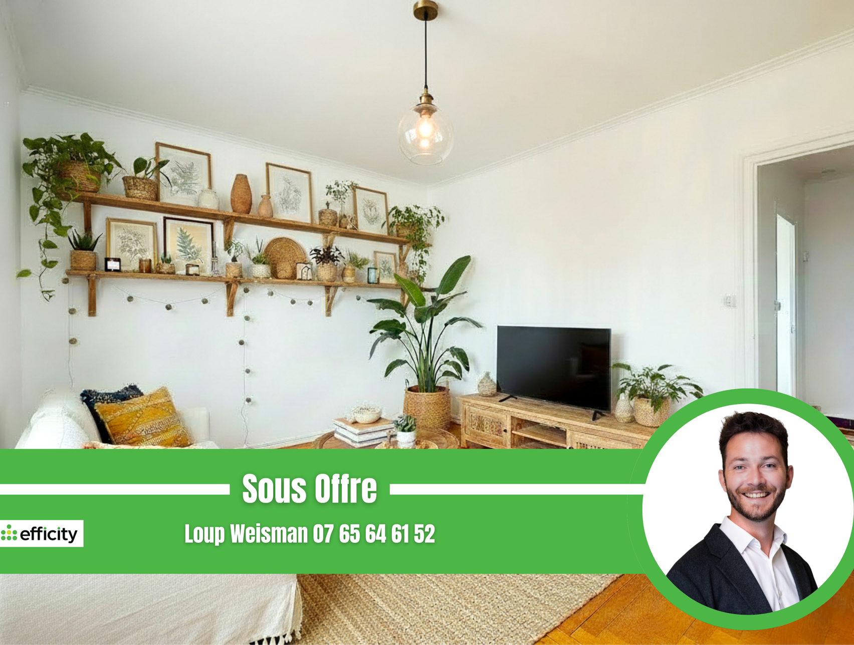 appartement 3 pièces - 53m2 à Caluire-et-Cuire (69300)