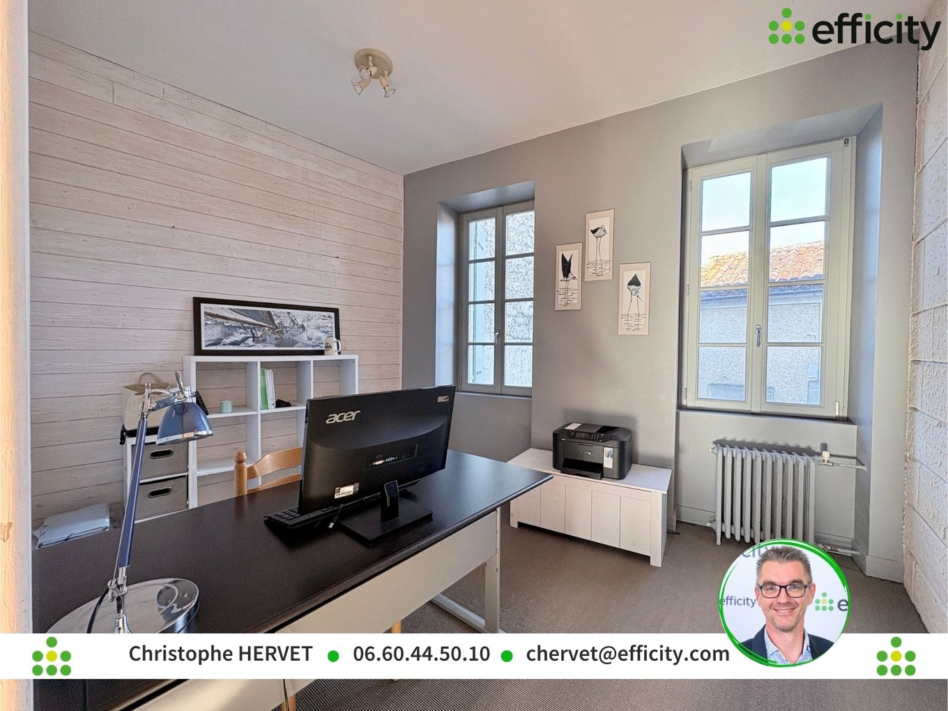 Achat immobilier Maison 5 pièces  162m2 à Jarnac (16200) - Photo n°13