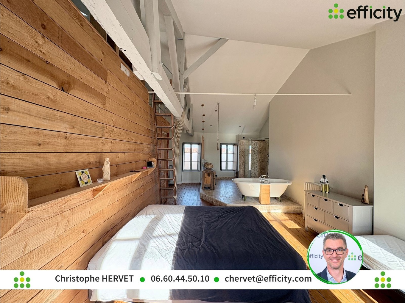 Achat immobilier Maison 5 pièces  162m2 à Jarnac (16200) - Photo n°16