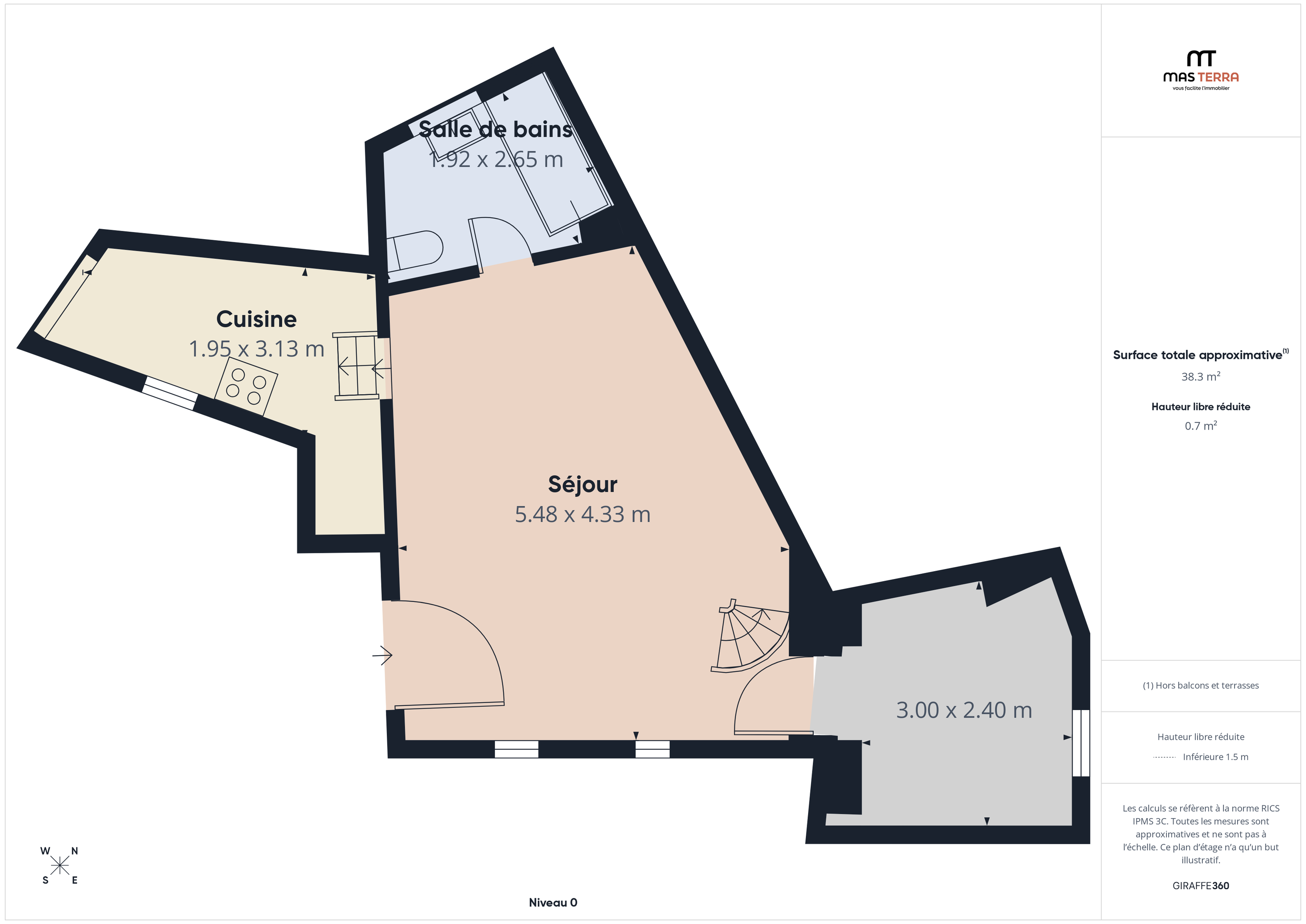 Achat immobilier Appartement 2 pièces  61m2 à Le Bar-sur-Loup (06620) - Photo n°11