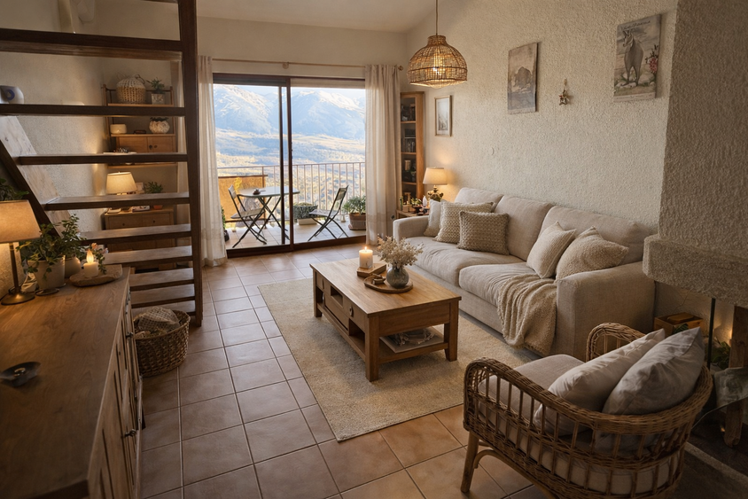 appartement 3 pièces - 56m2 à Font-Romeu-Odeillo-Via (66120)