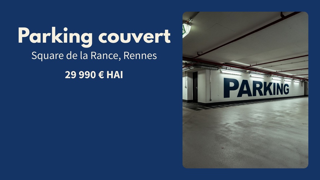 parking  - 12m2 à Rennes (35000)