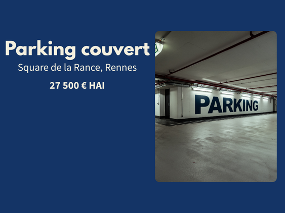 parking  - 12,5m2 à Rennes (35000)