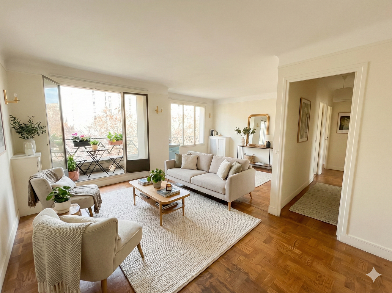 appartement 3 pièces - 66m2 à Issy-les-Moulineaux (92130)