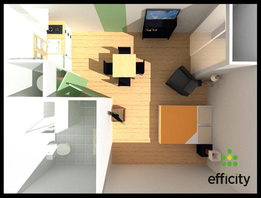 Achat immobilier Appartement 1 pièces  21m2 à Vitré (35500) - Photo n°5