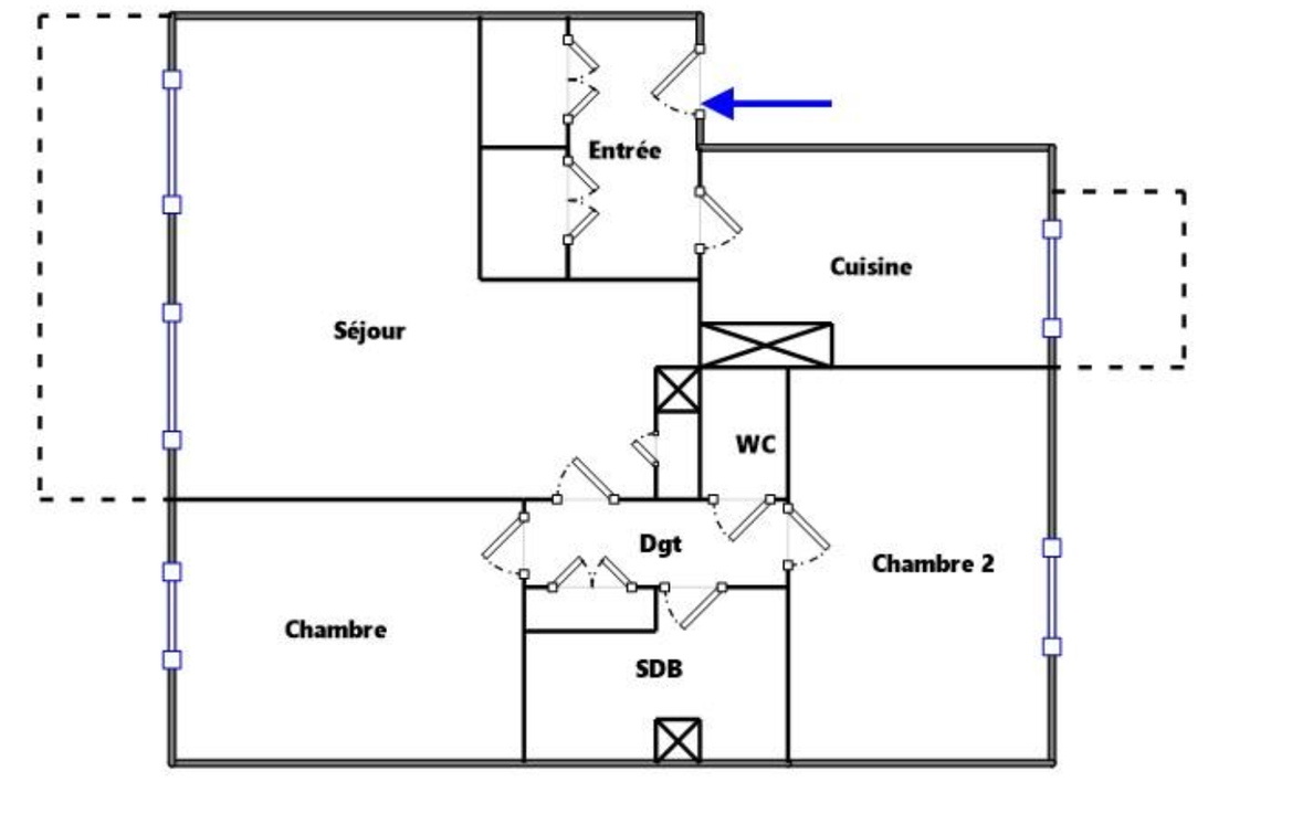 Achat immobilier Appartement 3 pièces  75m2 à Toulouse (31400) - Photo n°9