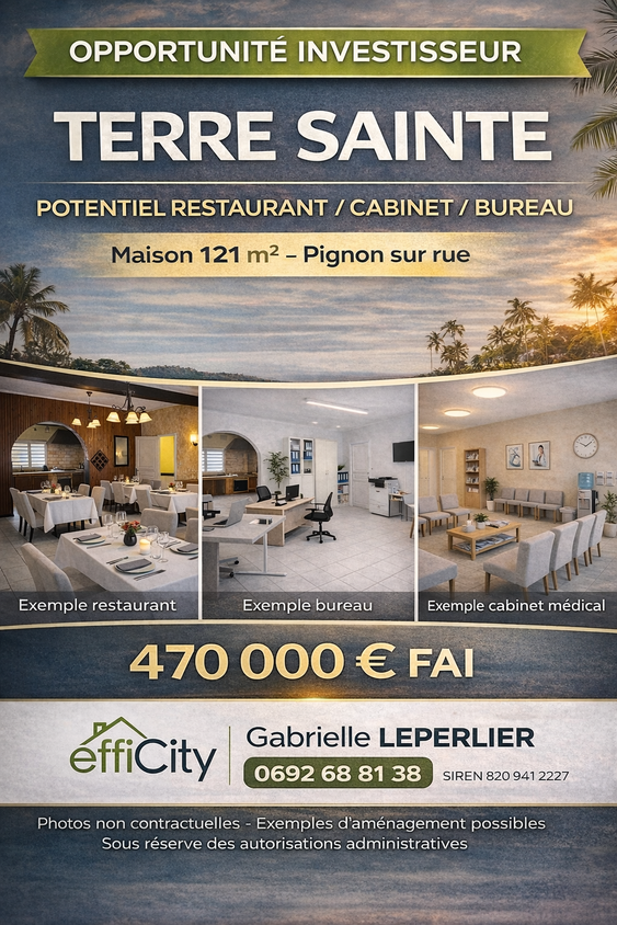 maison 4 pièces - 121m2 à Saint-Pierre (97410)