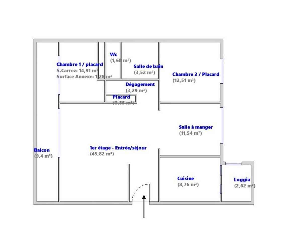 Achat immobilier Appartement 4 pièces  102m2 à Aix-en-Provence (13100) - Photo n°8