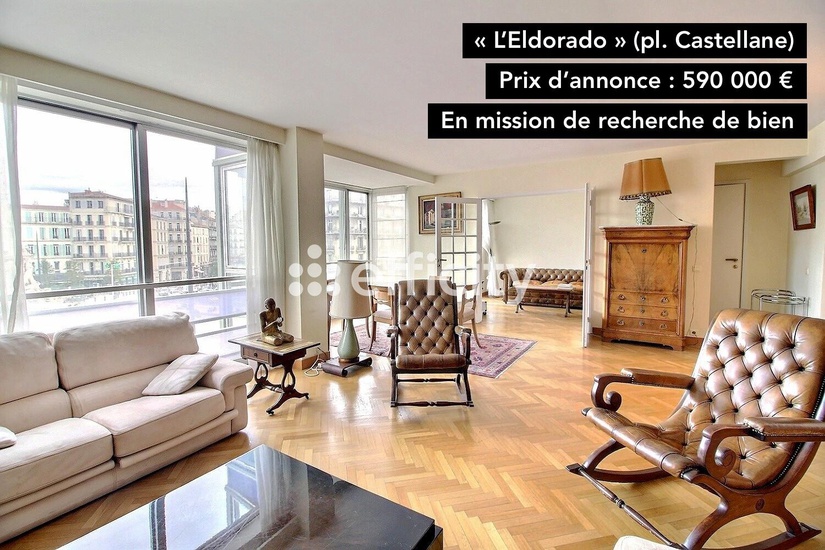 appartement 4 pièces - 133m2 à Marseille (13006)