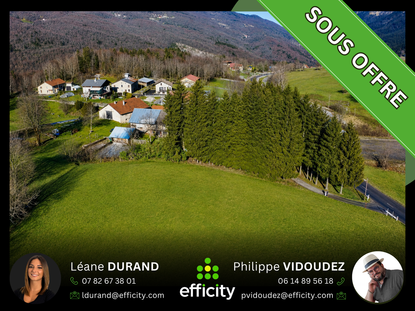 terrain  - 2300m2 à Saint-Julien-en-Vercors (26420)
