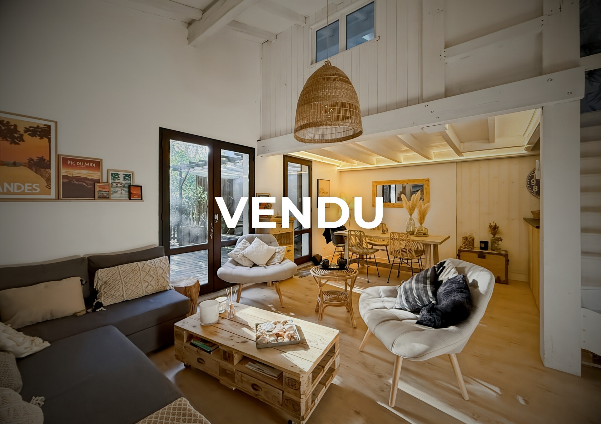 maison 3 pièces - 59m2 à Seignosse (40510)