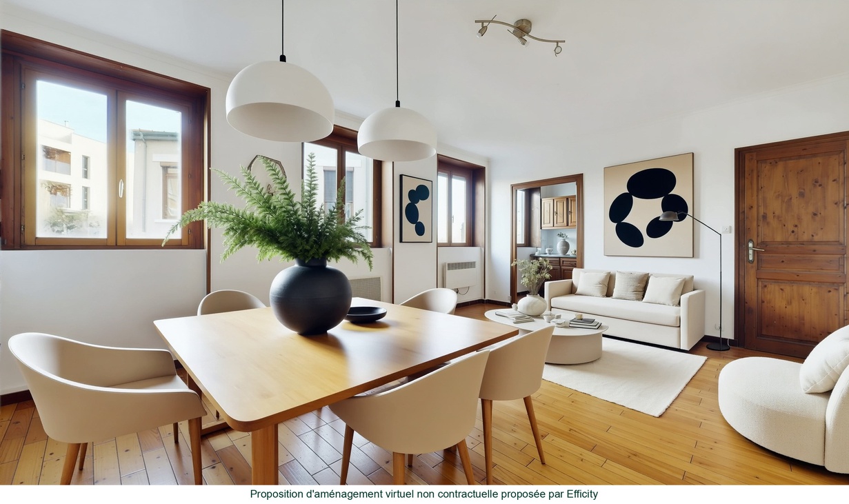 appartement 3 pièces - 55m2 à Caluire-et-Cuire (69300)