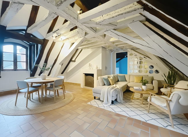 appartement 2 pièces - 51m2 à Tours (37000)