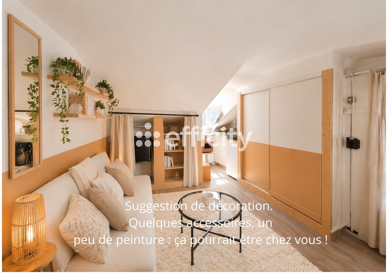 appartement 1 pièces - 11,0m2 à Paris (75009)