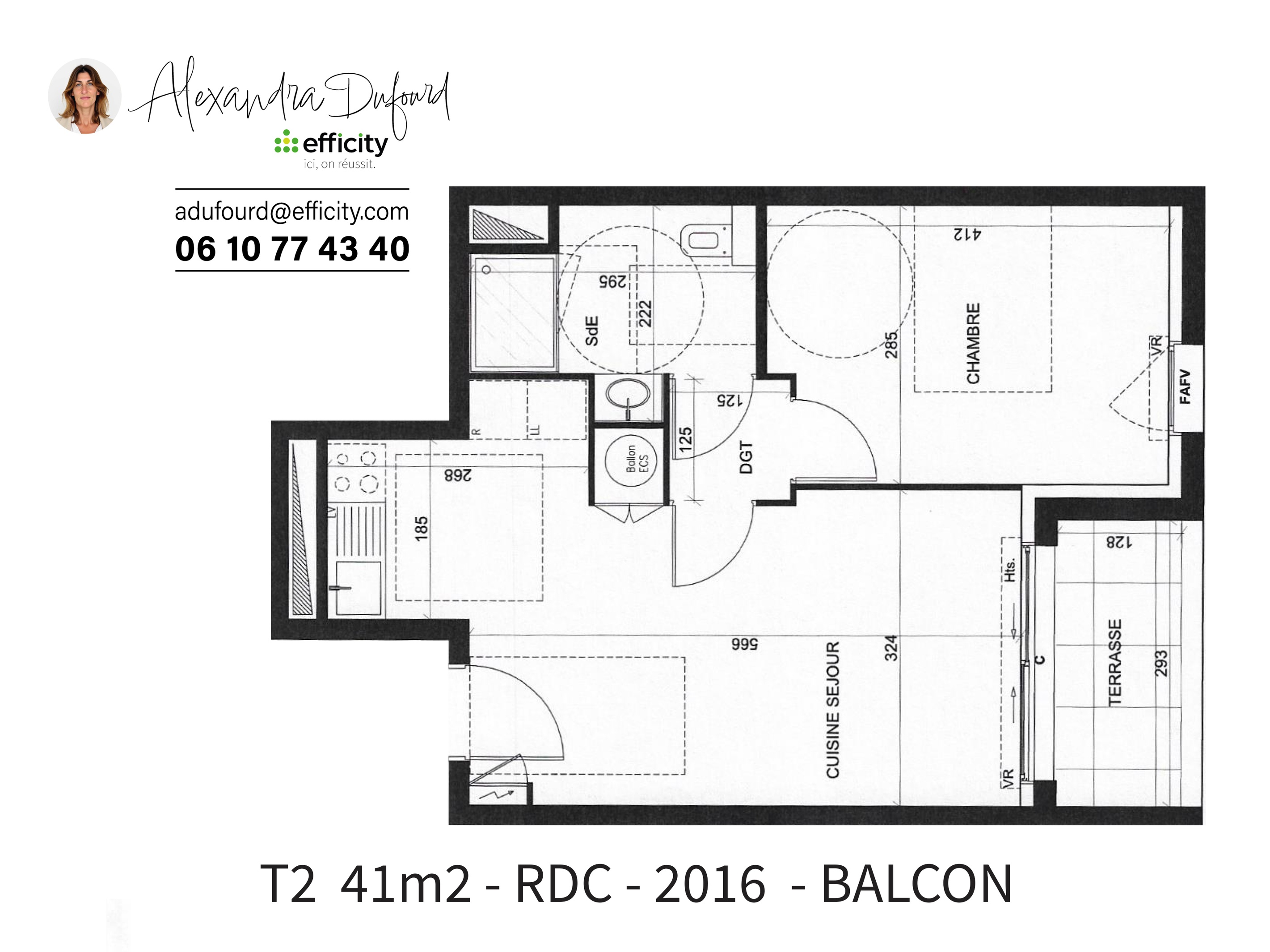 Achat immobilier Appartement 2 pièces  41m2 à Rennes (35000) - Photo n°6