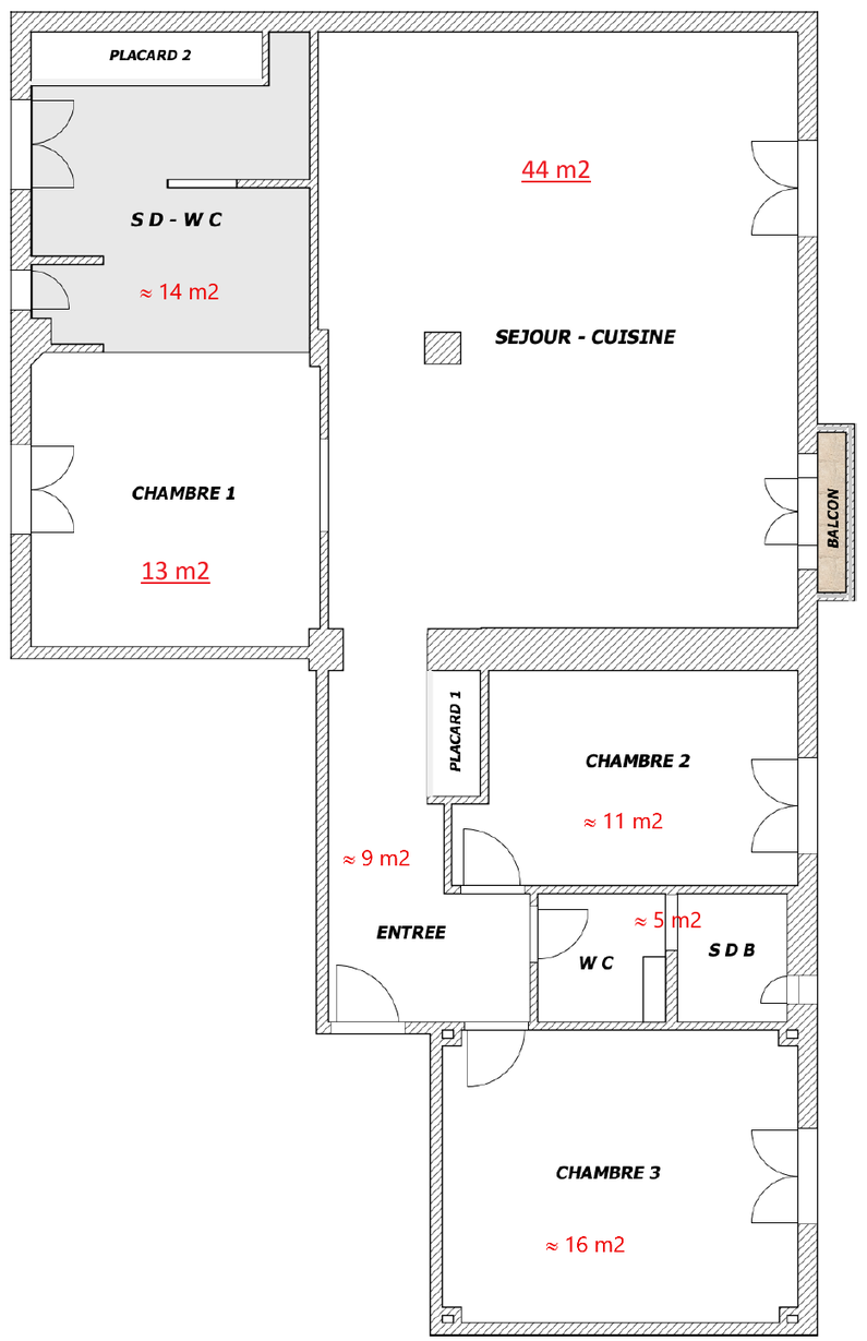 Achat immobilier Appartement 4 pièces  113m2 à Cannes (06400) - Photo n°4