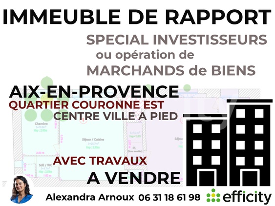 immeuble  - 215m2 à Aix-en-Provence (13100)