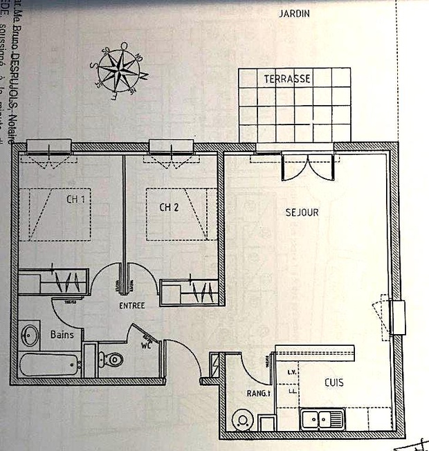 Achat immobilier Appartement 3 pièces  62m2 à Le Verdon-sur-Mer (33123) - Photo n°8