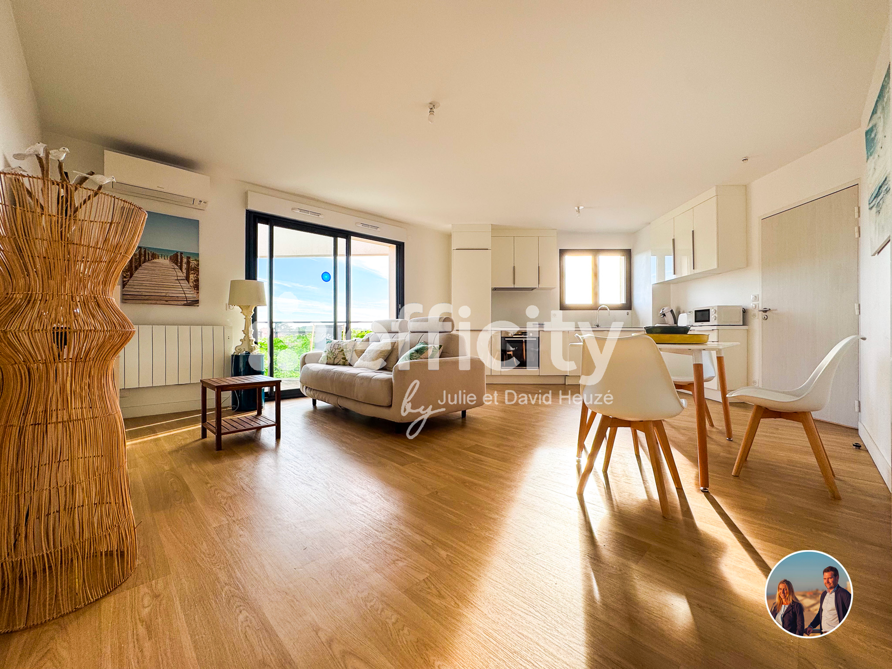 Achat immobilier Appartement 2 pièces  55m2 à Lacanau-Océan (33680) - Photo n°1