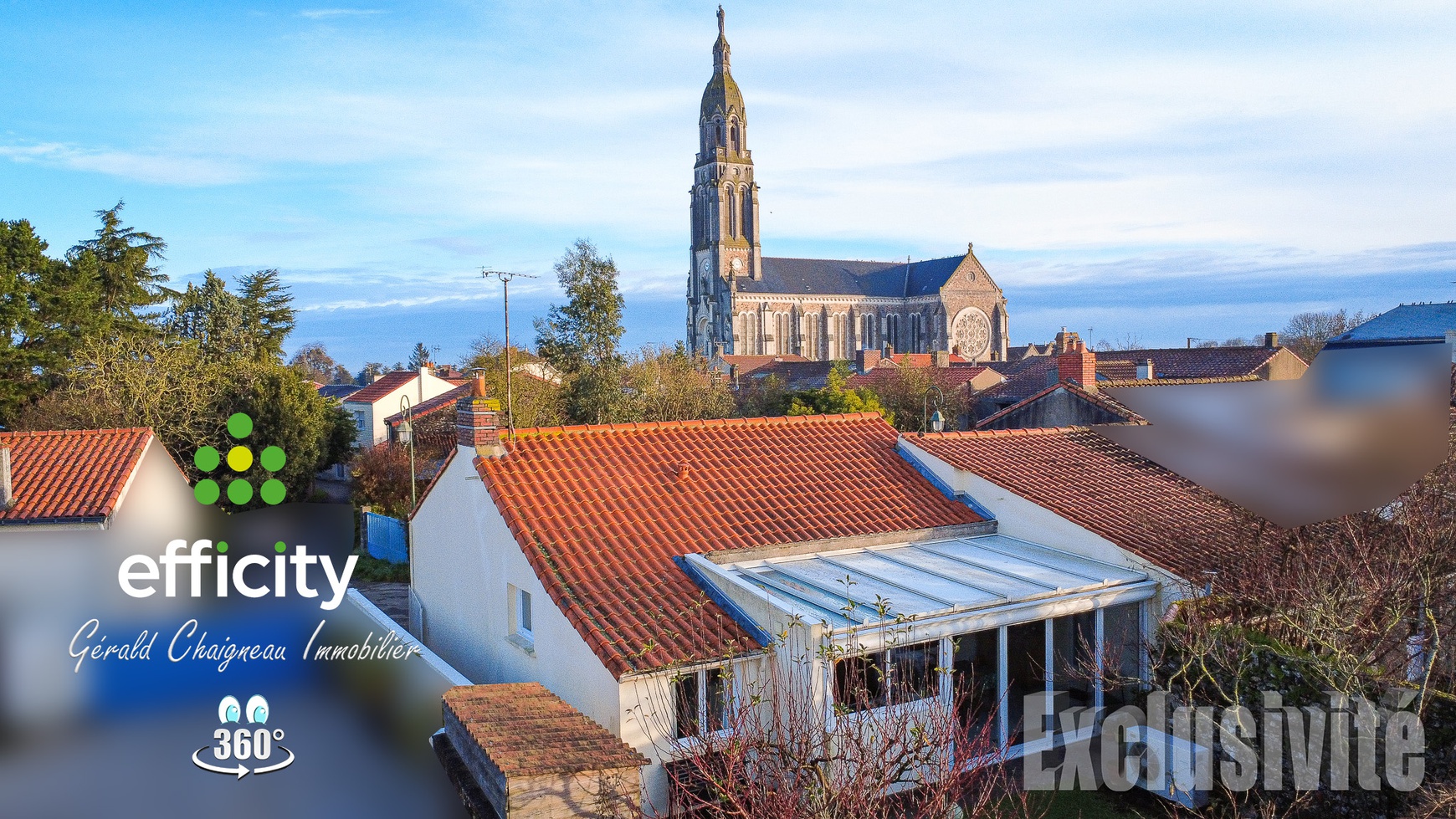 Achat immobilier Maison 4 pièces  83m2 à Saint-Lumine-de-Coutais (44310) - Photo n°1