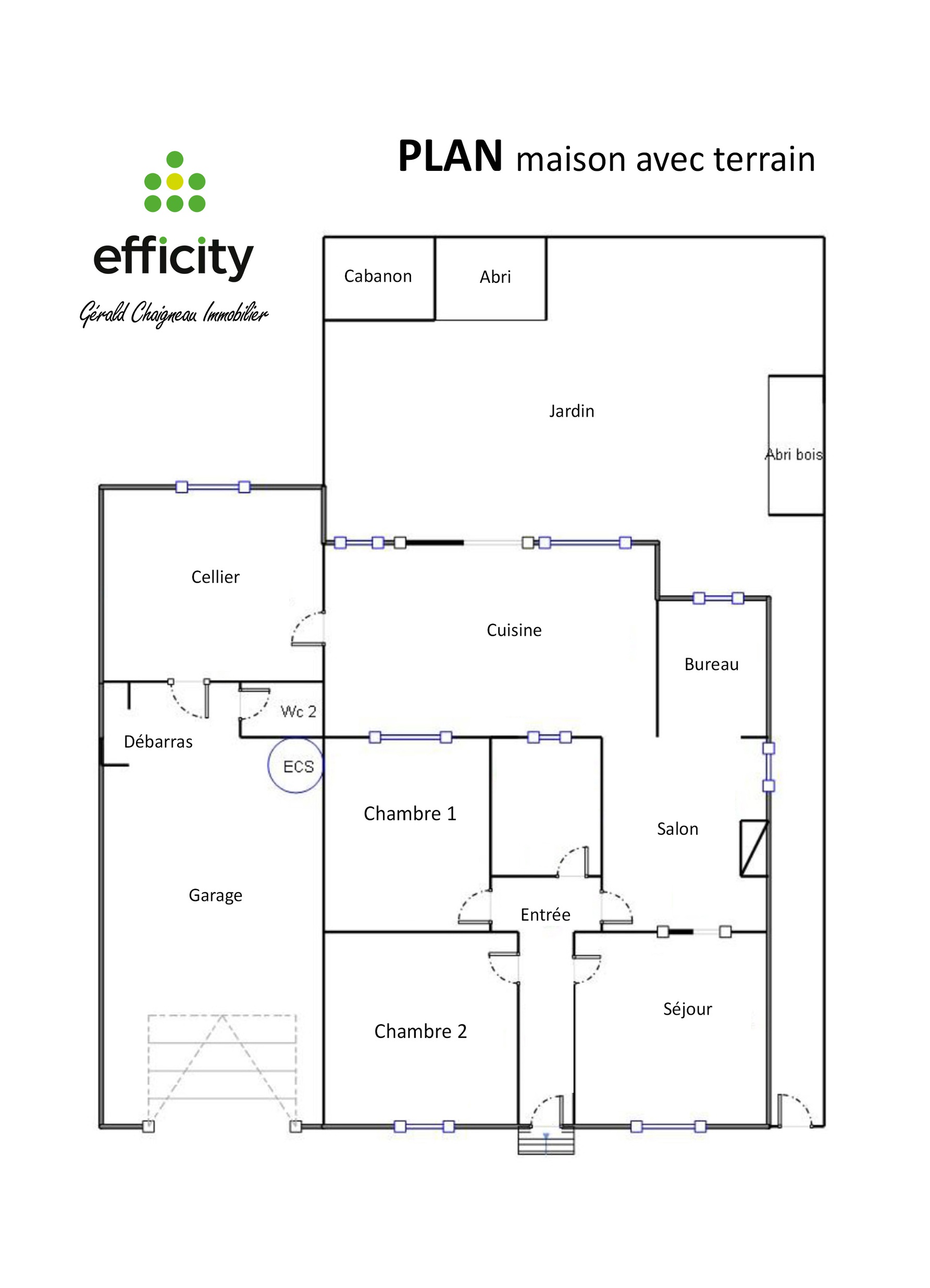 Achat immobilier Maison 4 pièces  83m2 à Saint-Lumine-de-Coutais (44310) - Photo n°15