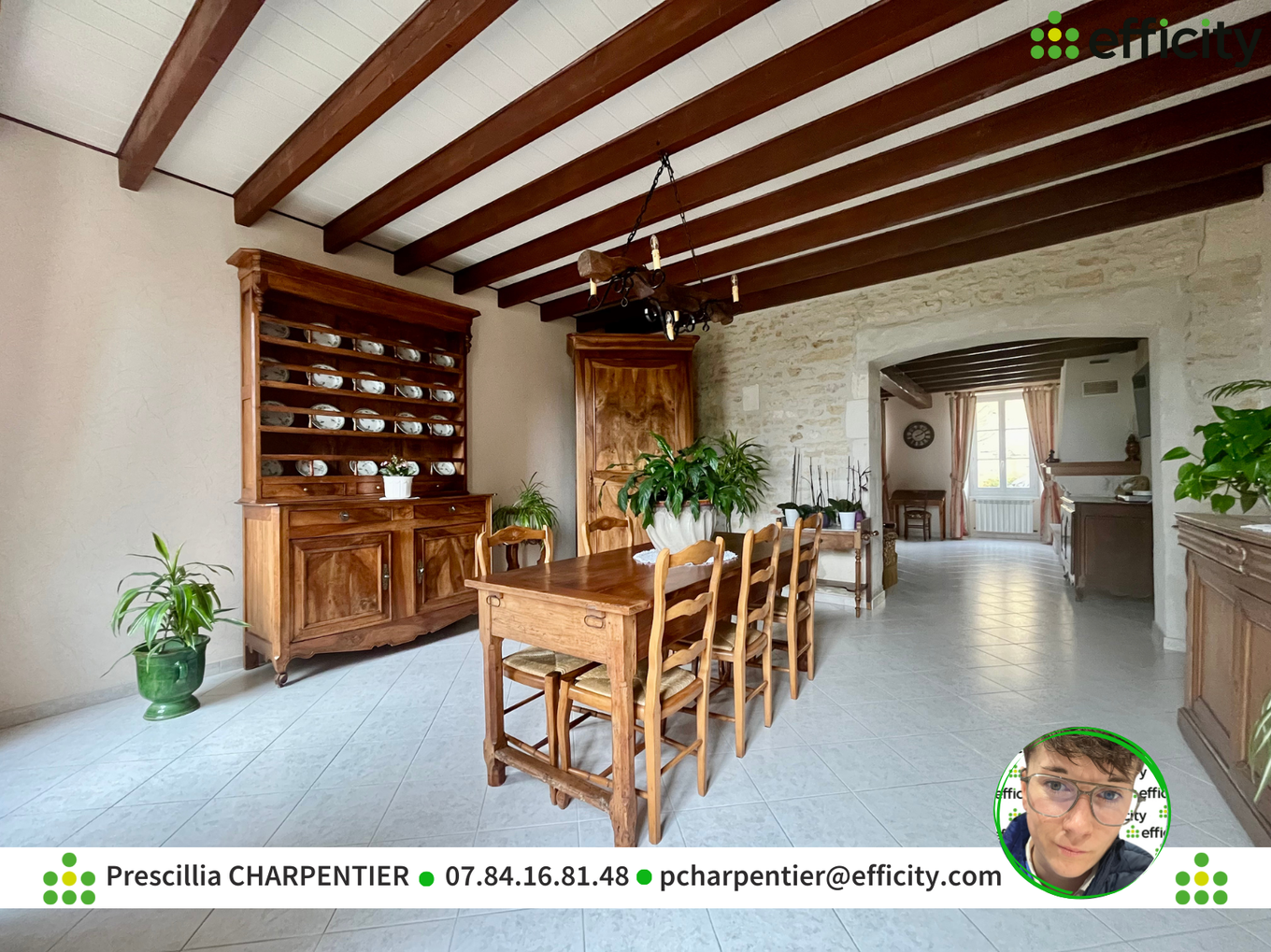 Achat immobilier Maison 4 pièces  160m2 à Rioux (17460) - Photo n°6