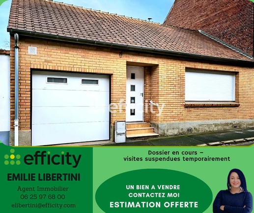 maison 3 pièces - 63m2 à Lesquin (59810)