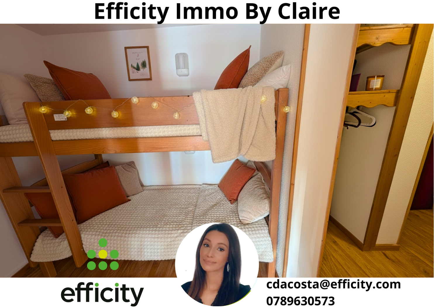 Achat immobilier Appartement 3 pièces  37m2 à Chamrousse (38410) - Photo n°5