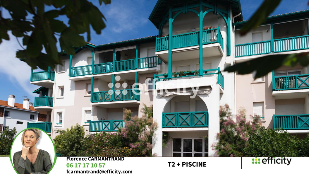 appartement 2 pièces - 37m2 à Anglet (64600)