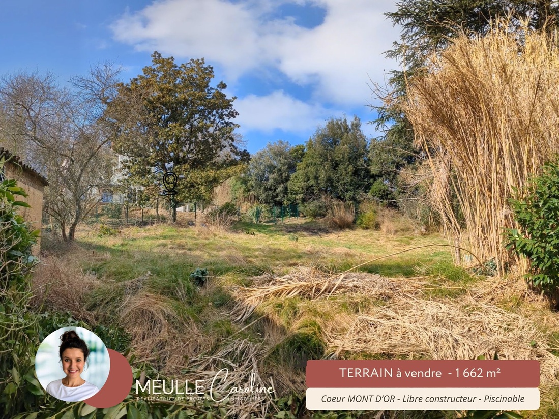 terrain  - 1662m2 à Collonges-au-Mont-d'Or (69660)