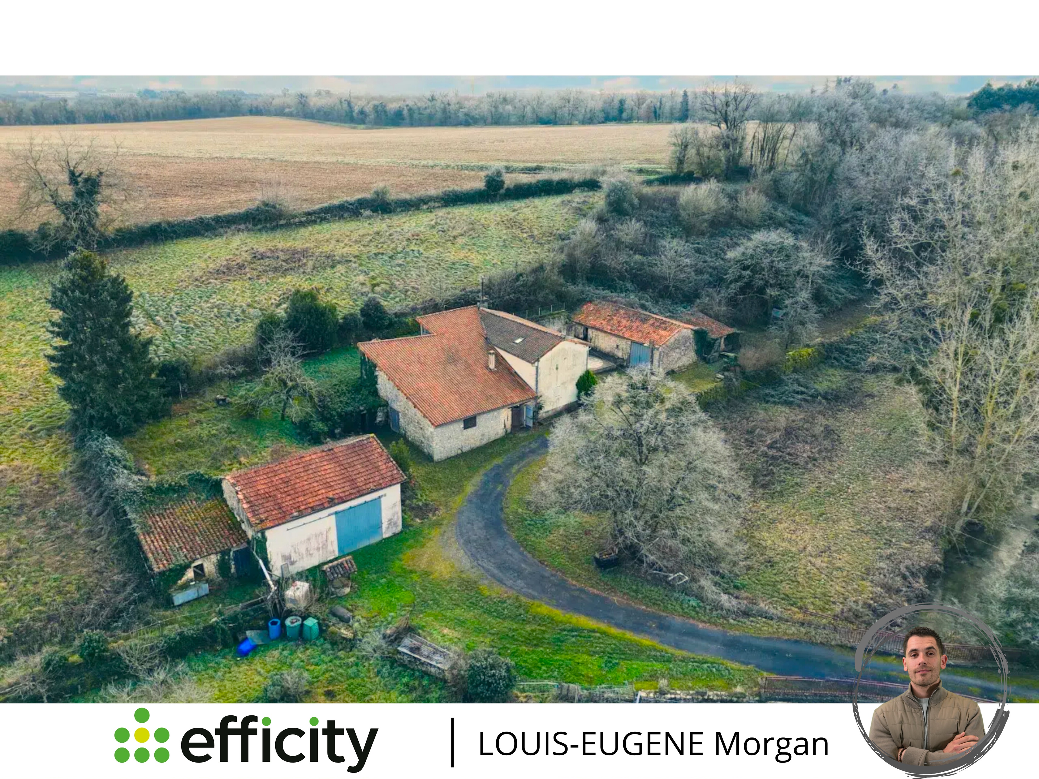 Achat immobilier Maison 5 pièces  100m2 à Bernac (16700) - Photo n°1