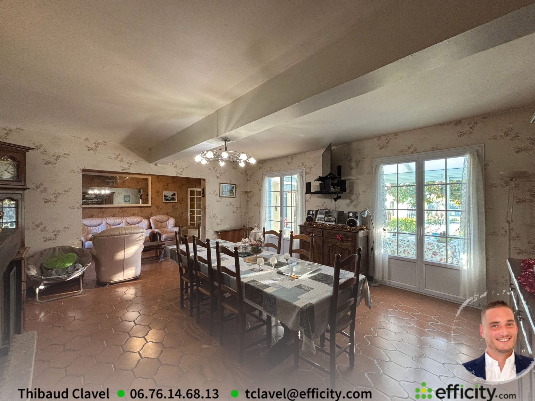 Achat immobilier Maison 7 pièces  196m2 à Gensac-la-Pallue (16130) - Photo n°5