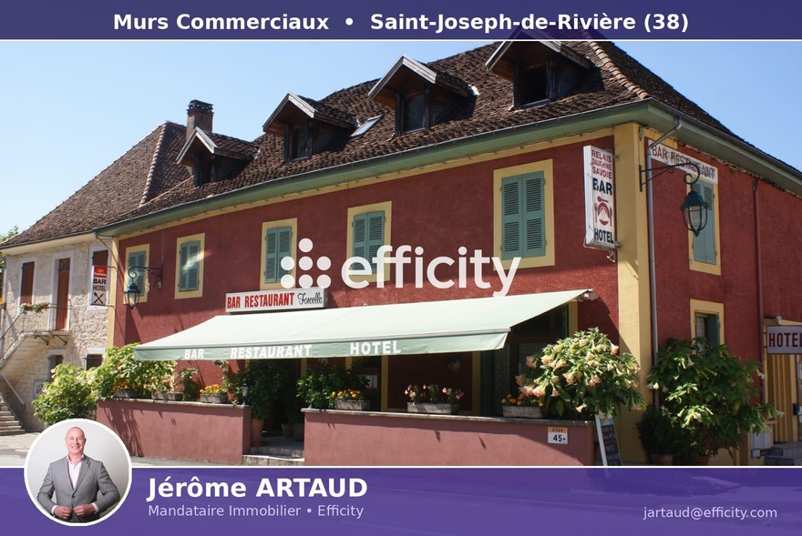 local commercial 12 pièces - 484m2 à Saint-Joseph-de-Rivière (38134)