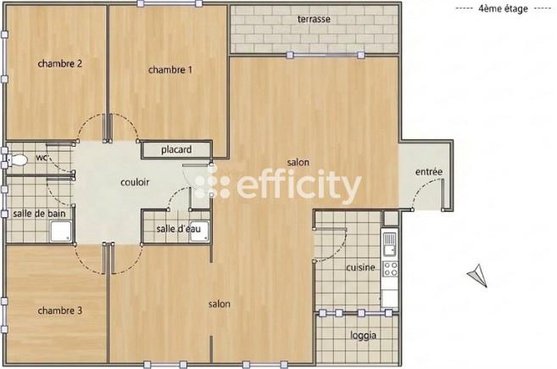 Achat immobilier Appartement 5 pièces  91m2 à Aix-en-Provence (13100) - Photo n°12