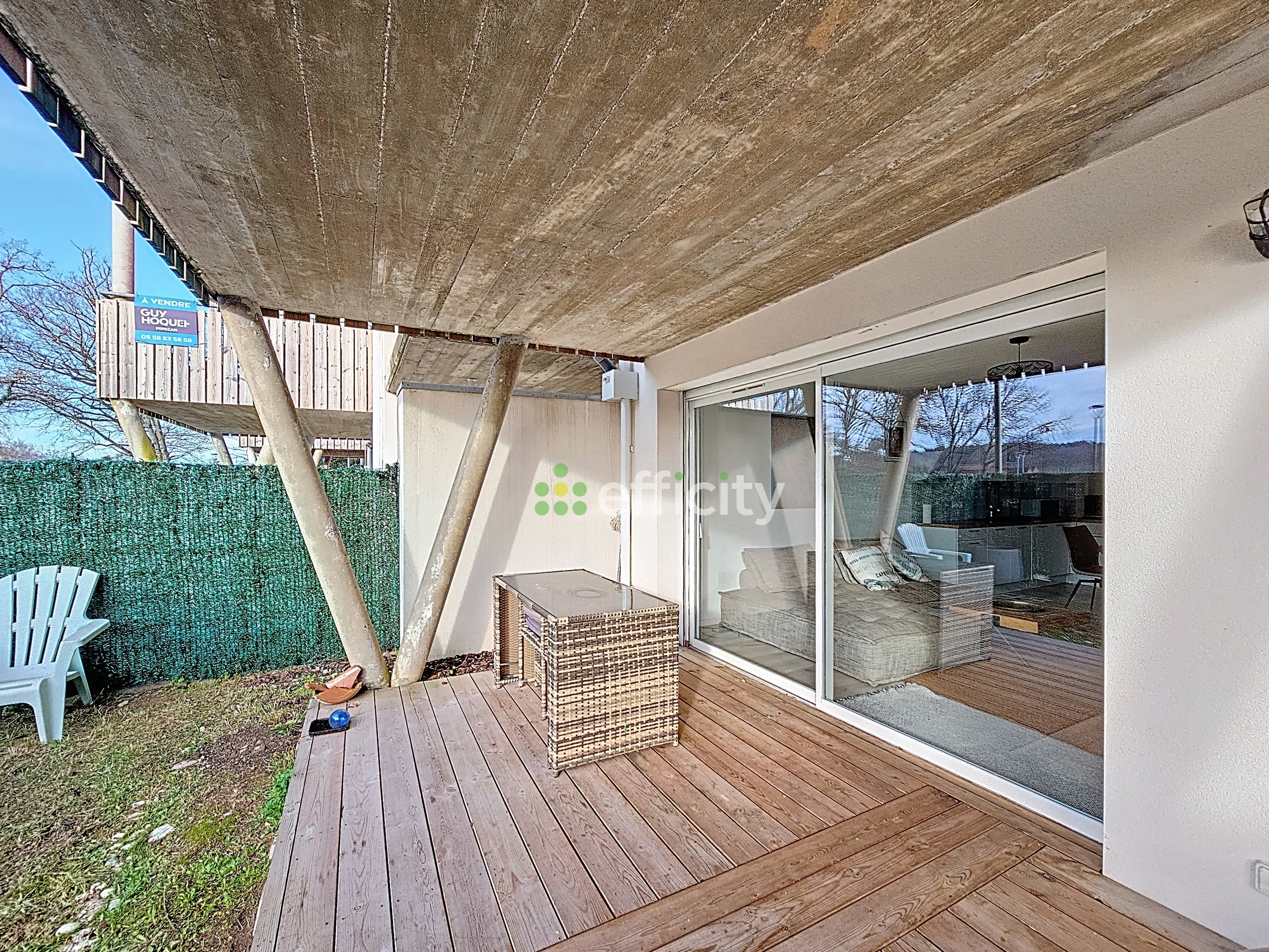 Achat immobilier Appartement 2 pièces  46m2 à Mimizan (40200) - Photo n°1