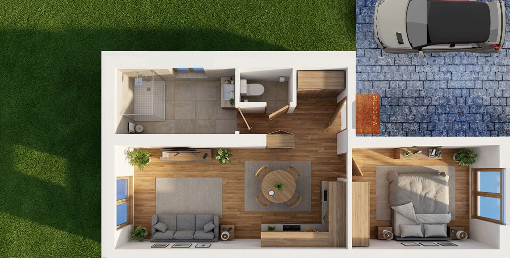 maison 2 pièces - 39m2 à La Ciotat (13600)