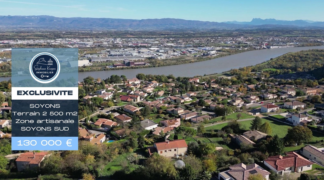 terrain  - 2500m2 à Soyons (07130)