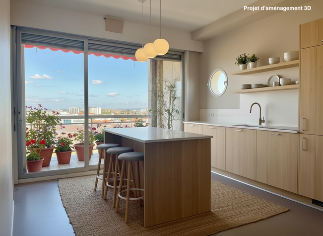 appartement 5 pièces - 124m2 à Toulouse (31000)